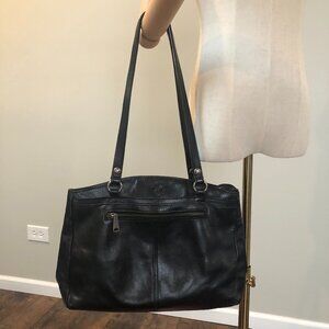 Patricia Nash black leather purse
